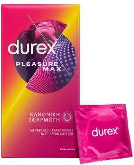 Durex Pleasuremax Με Ραβδώσεις, 6Τεμάχια