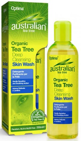 Optima Austalian Tea Tree Deep Cleansing Skin Wash, 250ml