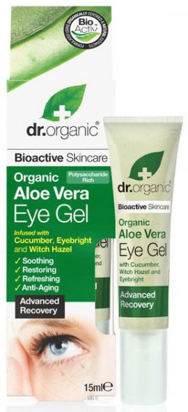 Dr. Organic Aloe Vera Eye Gel,  15ml