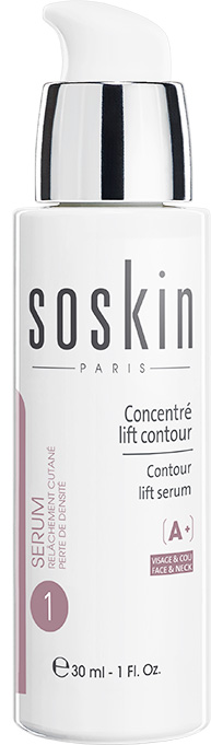 Soskin A+ Face & Neck Serum Countour Lift, 30ml