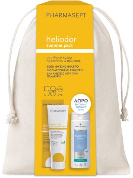 Pharmasept Promo Heliodor Face& Body SPF50 150ml & Δώρο Hygienic Shower 250ml