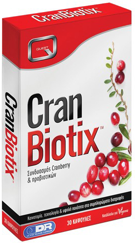 Quest CranBiotix, 30 Κάψουλες