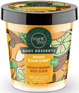 Natura Siberica/Organic Shop Body Desserts Μάνγκο & Ζάχαρη, 450ml