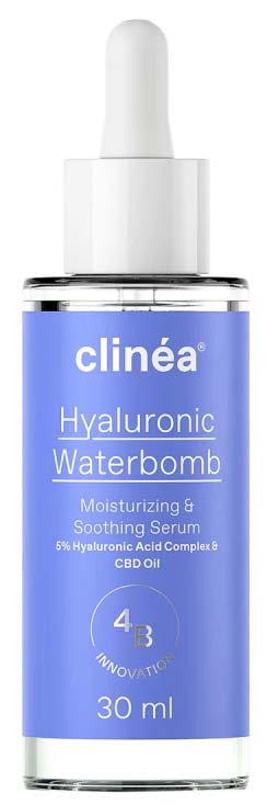 Clinéa Hyaluronic Waterbomb Face Serum, 30ml