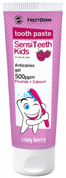 Frezyderm Sensiteeth Kids Toothpaste 500ppm, 50ml