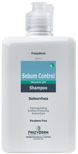 Frezyderm  Sebum Control Shampoo, 200ml