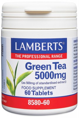 Lamberts Green Tea 5000mg 60 Tαμπλέτες