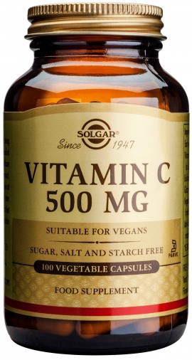 Solgar Vitamin C500mg,100 Κάψουλες