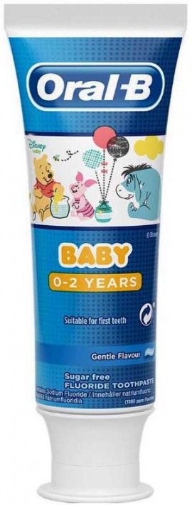 Oral-B Οδοντόκρεμα Baby Disney Winnie The Pooh, 75ml