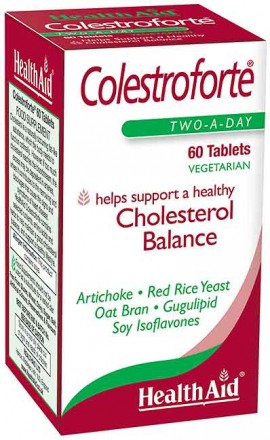 Health Aid Cholestro Forte, 60 Ταμπλέτες