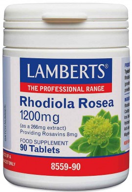 Lamberts Rhodiola Rosea 1200mg,  90 Ταμπλέτες