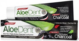 Optima AloeDent Charcoal Toothpaste, 100ml