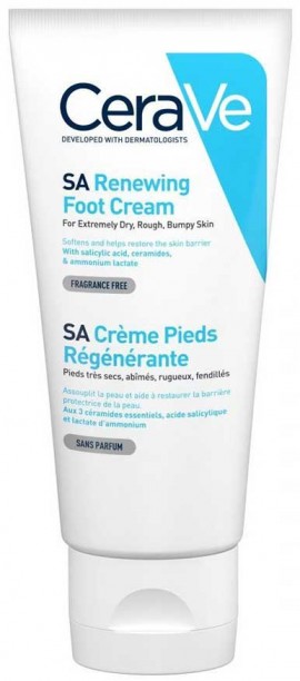 CeraVe SA Renewing Foot Cream, 88ml