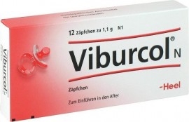 Heel Viburcol N, 12 Υπόθετα