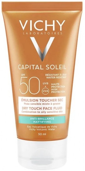 Vichy Capital Soleil Mattifying Face Fluid Dry Touch SPF50, 50ml