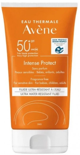 Avene Intense Protect Αντηλιακό Γαλάκτωμα για Πρόσωπο - Σώμα, 150ml