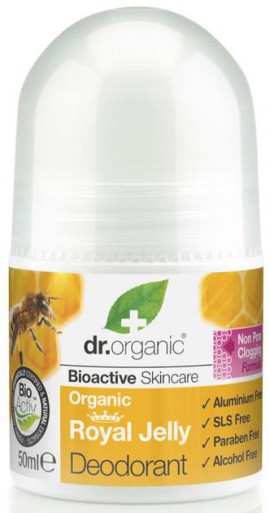 Dr. Organic Royal Jelly Deodorant Roll On, 50ml