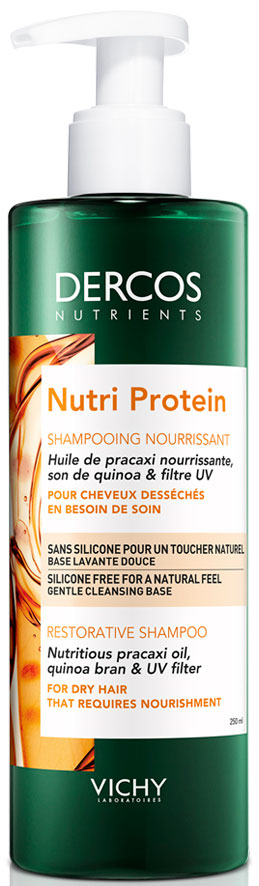 Vichy Dercos Nutients Nutri Protein Shampoo, 250ml