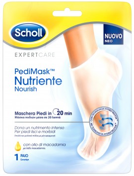 Scholl PediMask Nourish Mε Λάδι Macadamia, 1 Ζεύγος