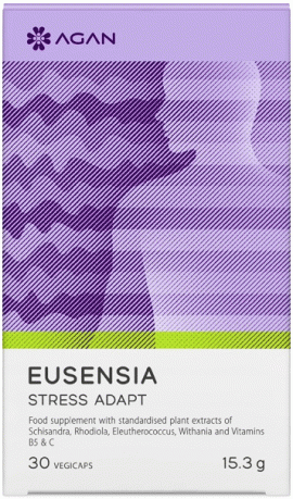 Agan Eusensia Stress Adapt, 30 Κάψουλες