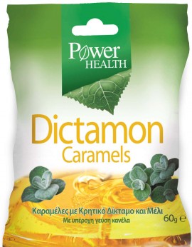 Power Health Dictamon Caramels Με Κρητικό Δίκταμο - Μέλι, 60gr