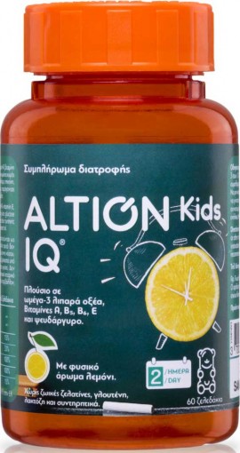 Altion Kids IQ Γεύση Λεμόνι, 60 ζελεδάκια