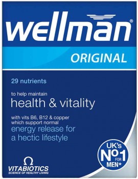 Vitabiotics Wellman Original, 30 Ταμπλέτες