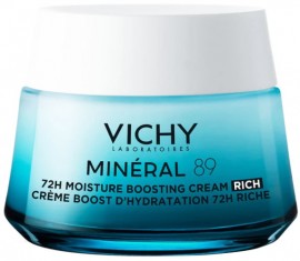 Vichy Mineral 89 Cream Πλούσια Υφή, 50ml