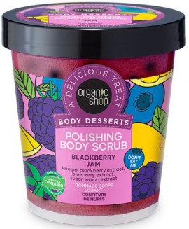 Natura Siberica Organic Shop Body Desserts Scrub Blackberry Jam, 450ml