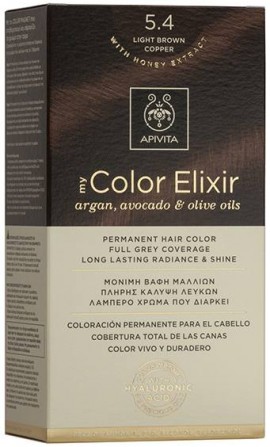 Apivita My Color Elixir 5.4 Καστανό Ανοιχτό Χάλκινο