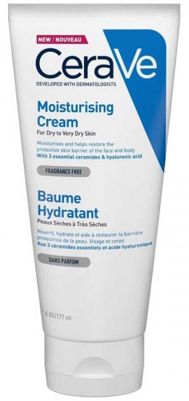 CeraVe Moisturising Cream Ενυδατική Κρέμα, 177ml