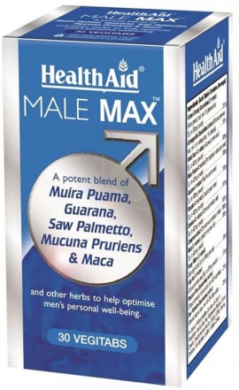 Health Aid Male Max, 30 Ταμπλέτες