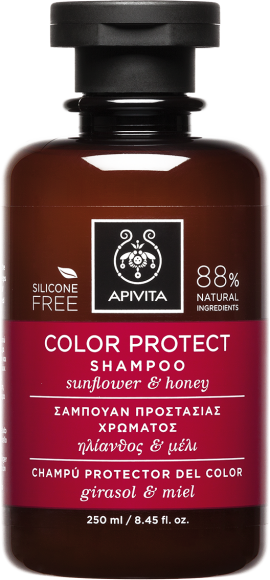 Apivita Color Protect Σαμπουάν Με Ηλίανθο & Μέλι, 250ml
