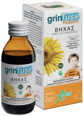 Aboca Grintuss Pediatric Παιδικό Σιρόπι, 180ml