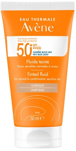 Avene Soins Solaires Fluide SPF50+ Tinted, 50ml