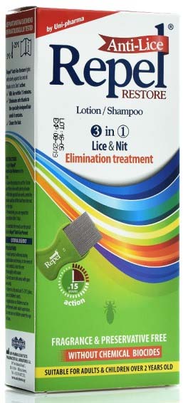 Repel Anti-Lice Restore Lotion/Shampoo, 200ml