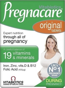 Vitabiotics  Pregnacare Original, 30 Ταμπλέτες