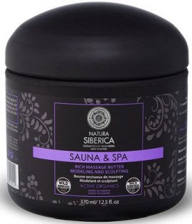 Natura Siberica Sauna & Spa Rich Massage Butter Anti Cellulite,370ml