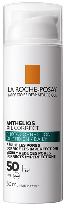 La Roche Posay Anthelios Oil Correct Spf50+ Photocorrection Daily Gel Cream 50ml