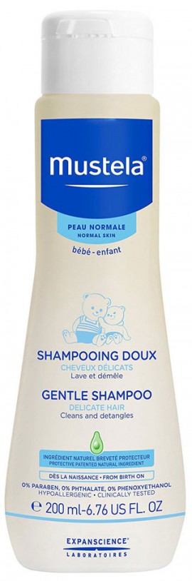 Mustela Gentle Shampoo, 200ml