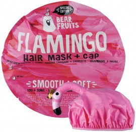 Bearfruits Flamingo Hair Mask Smooth And Soft & Cap 1x 20ml