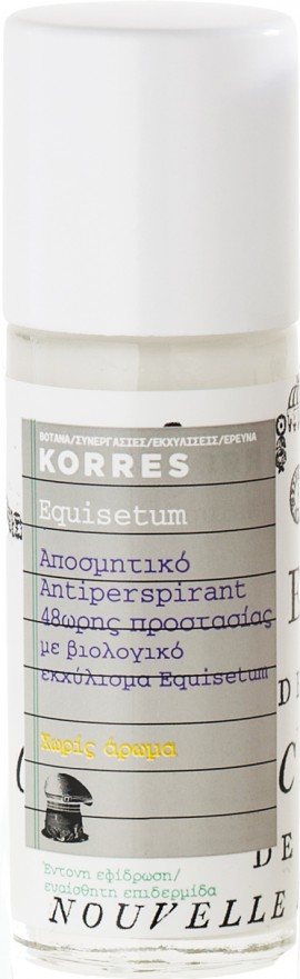 Korres Equisetum 48ωρη Προστασία Xωρίς Άρωμα, 30ml