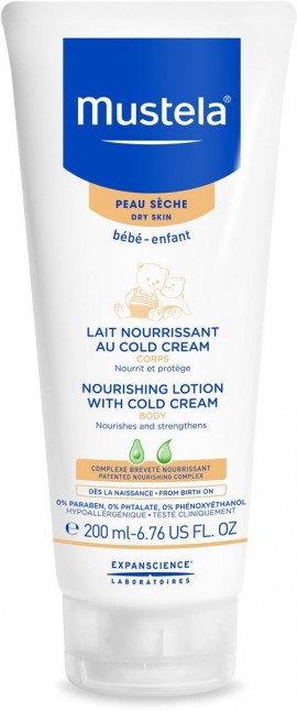 Mustela Nourishing Lotion With Cold Cream, 200ml