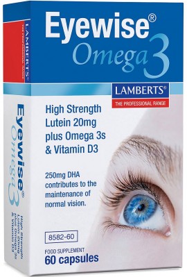 Lamberts Eyewise Omega 3, 60 Κάψουλες