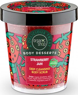 Natura Siberica/Organic Shop Body Desserts Μαρμελάδα Φράουλα, 450ml