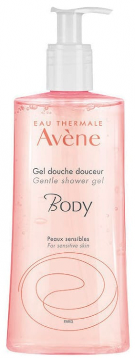 Avene Body Gentle Shower Gel, 500ml