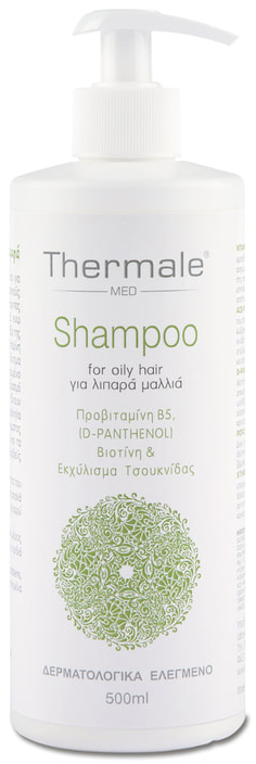 Thermale Hair Σαμπουάν για Λιπαρά Μαλλιά, 500ml