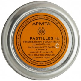 Apivita Pastilles Mε Γλυκόριζα & Πρόπολη,45gr