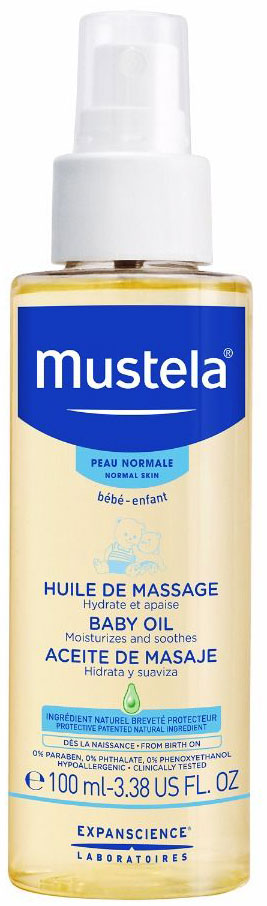 Mustela Baby Oil, 100ml