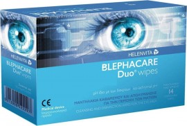 Helenvita  Blephacare Duo Υγρά Μαντηλάκια, 14 Tεμάχια